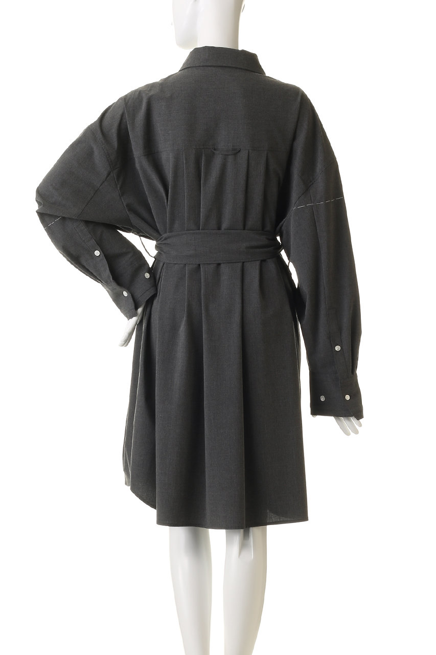 MAISON SPECIAL(メゾンスペシャル)｜Hand Stitch Shirt Dress/ハンド