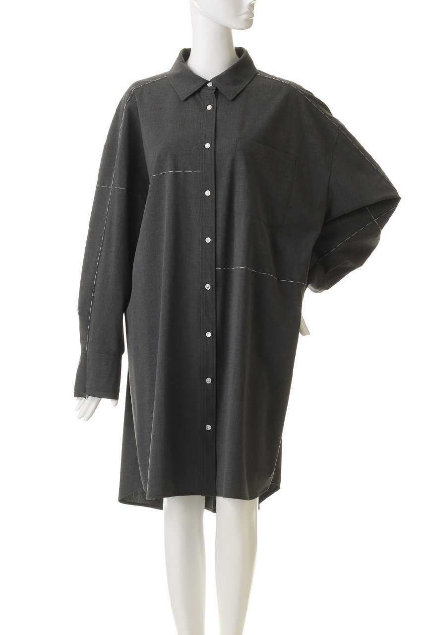 MAISON SPECIAL(メゾンスペシャル)｜Hand Stitch Shirt Dress/ハンド