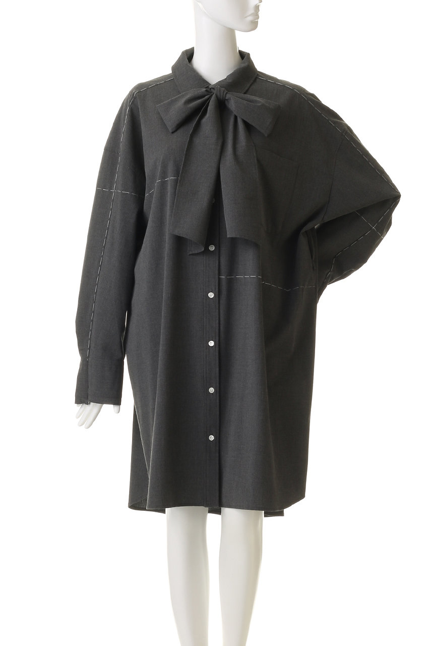 MAISON SPECIAL(メゾンスペシャル)｜Hand Stitch Shirt Dress/ハンド