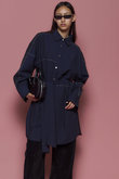 Hand Stitch Shirt Dress/ハンドステッチシャツワンピース