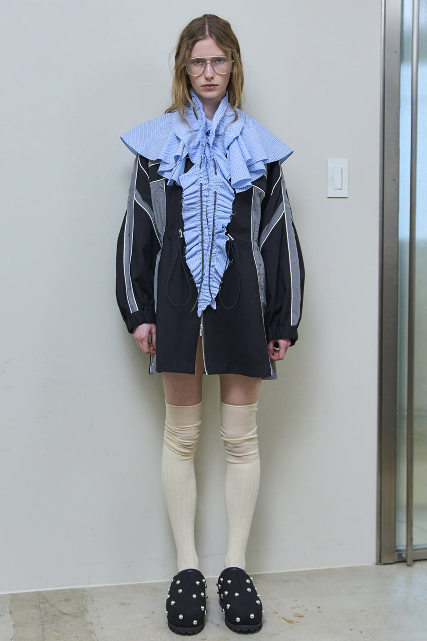 MAISON SPECIAL(メゾンスペシャル)｜Track Jersey Mini Dress/トラック