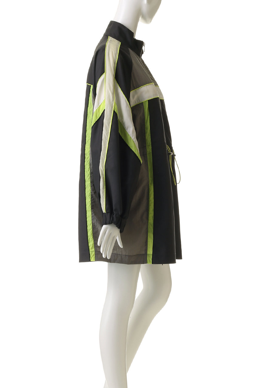 MAISON SPECIAL トラックジャージミニワンピース メゾンスペシャル Track Jersey Mini Dress/トラックジャージミニワンピース（ワンピース