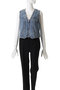【Wrangler×MAISON SPECIAL】Collaboration Studs Denim Vest/ラングラーコラボレーションスタッズデニムベスト メゾンスペシャル/MAISON SPECIAL