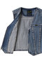 【Wrangler×MAISON SPECIAL】Collaboration Studs Denim Vest/ラングラーコラボレーションスタッズデニムベスト メゾンスペシャル/MAISON SPECIAL