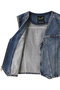 【Wrangler×MAISON SPECIAL】Collaboration Mud Denim Vest/ラングラーコラボレーションマッドデニムベスト メゾンスペシャル/MAISON SPECIAL