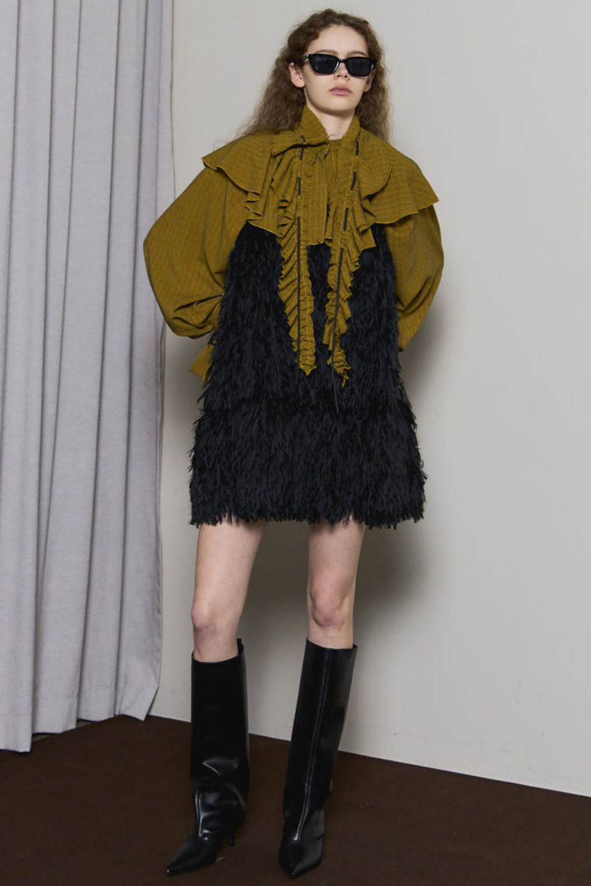 新品未使用maison special メゾンスペシャル フレアチュニック MAISON SPECIAL(メゾンスペシャル)｜【予約販売】Feather Tunic
