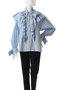 2way Ruffled Frilled Blouse/2WAYラッフルフリルブラウス メゾンスペシャル/MAISON SPECIAL