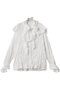 2way Ruffled Frilled Blouse/2WAYラッフルフリルブラウス メゾンスペシャル/MAISON SPECIAL WHT(ホワイト)