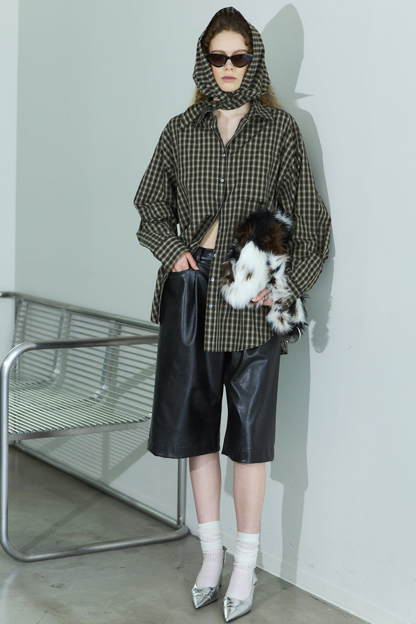 MAISON SPECIAL(メゾンスペシャル)｜Oversized Shirt With Babushka