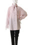 Oversized Shirt With Babushka/バブーシュカ付きオーバーサイズシャツ メゾンスペシャル/MAISON SPECIAL