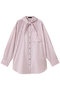 Oversized Shirt With Babushka/バブーシュカ付きオーバーサイズシャツ メゾンスペシャル/MAISON SPECIAL PNK(ピンク)