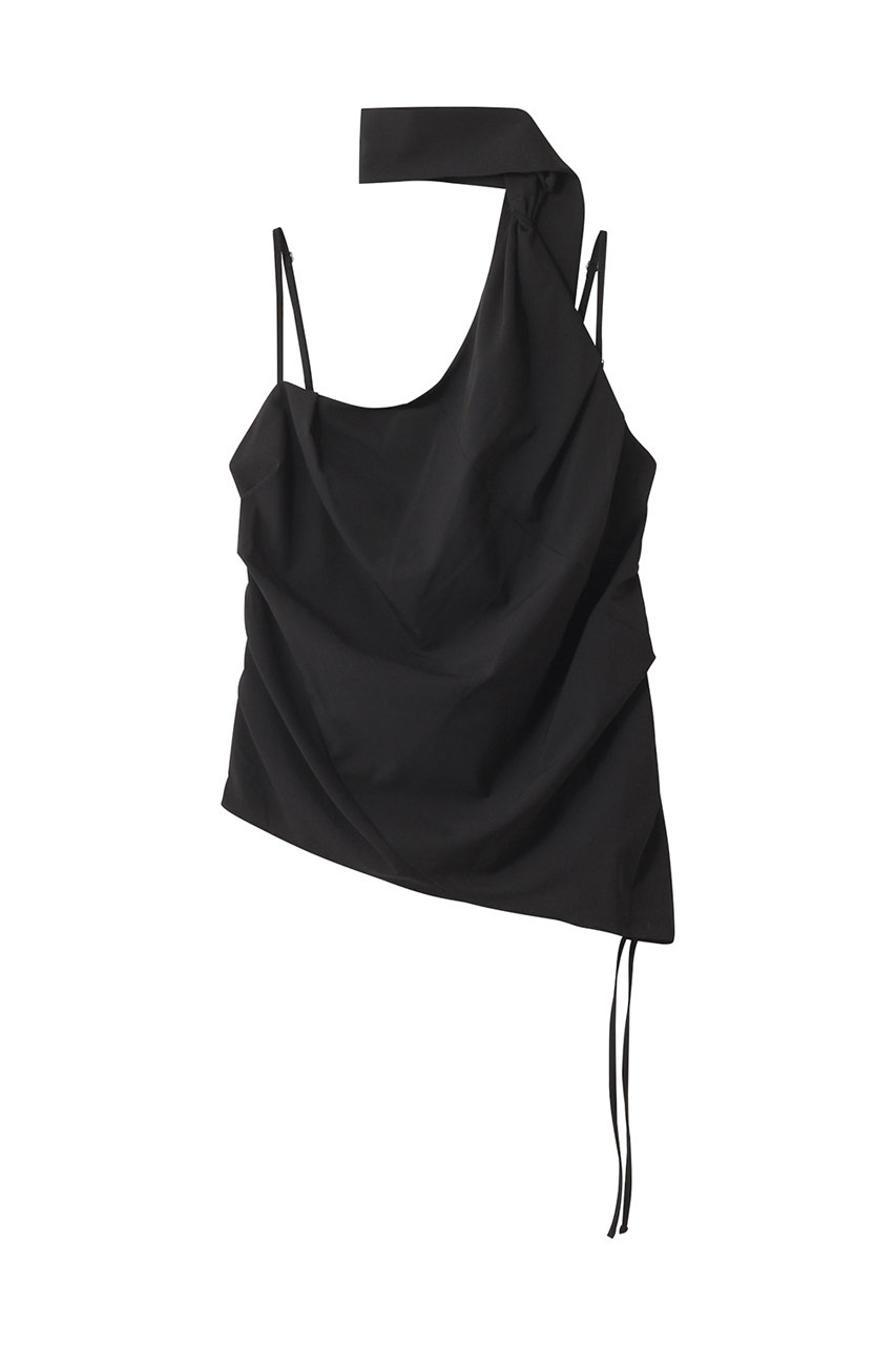 MAISON SPECIAL Drape Asymmetry Tie Bustier/ドレープアシメタイビスチェ (BLK(ブラック), FREE) メゾンスペシャル ELLE SHOP MAISON SPECIAL Drape Asymmetry Tie Bustier/ドレープアシメタイビスチェ (BLK(ブラック), FREE) メゾンスペシャル ELLE SHOP