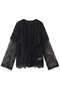 Lace Cape Blouse/レースケープブラウス メゾンスペシャル/MAISON SPECIAL BLK(ブラック)