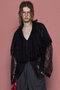 Lace Cape Blouse/レースケープブラウス メゾンスペシャル/MAISON SPECIAL