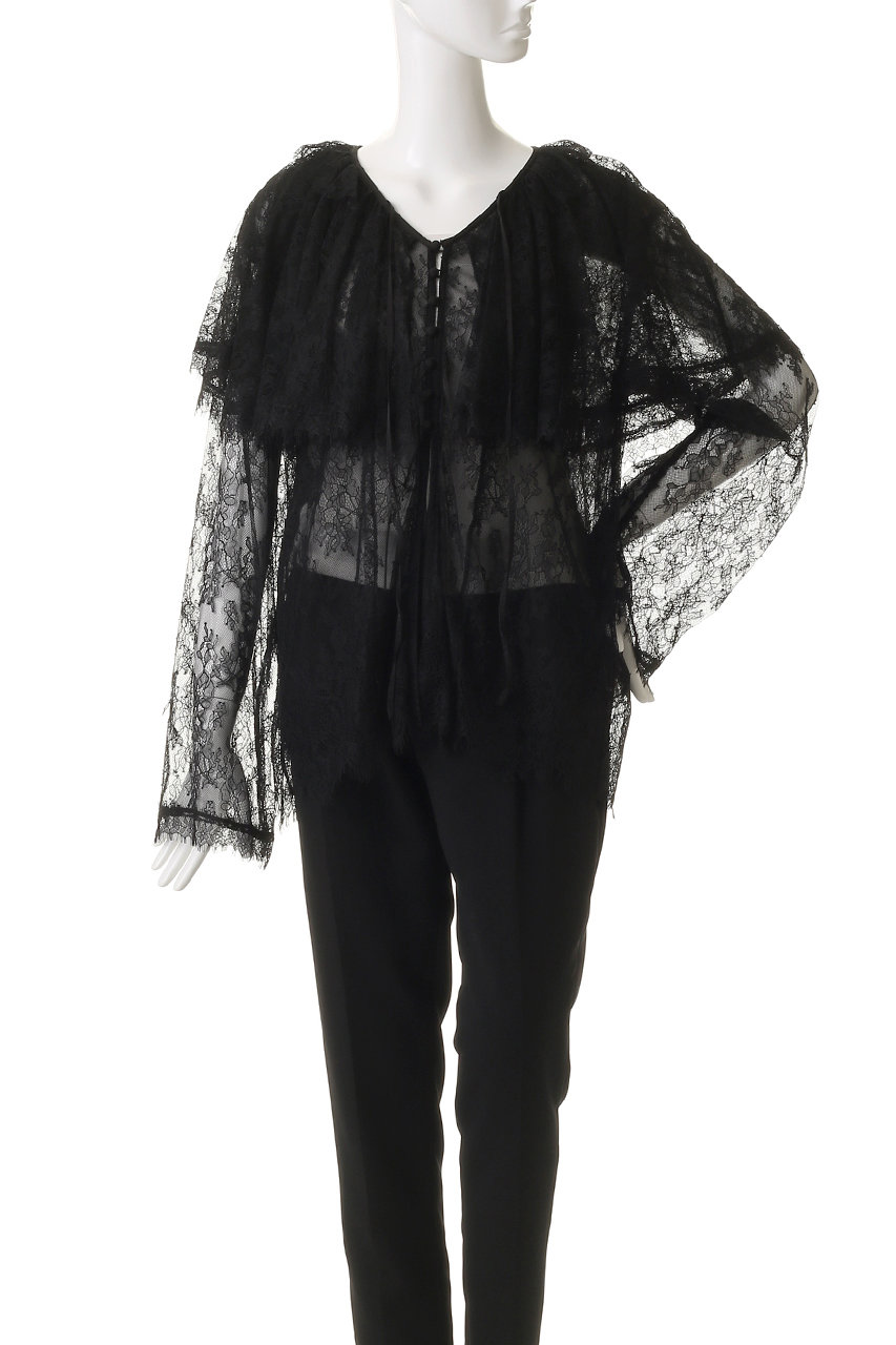 MAISON SPECIAL(メゾンスペシャル)｜Lace Cape Blouse/レース