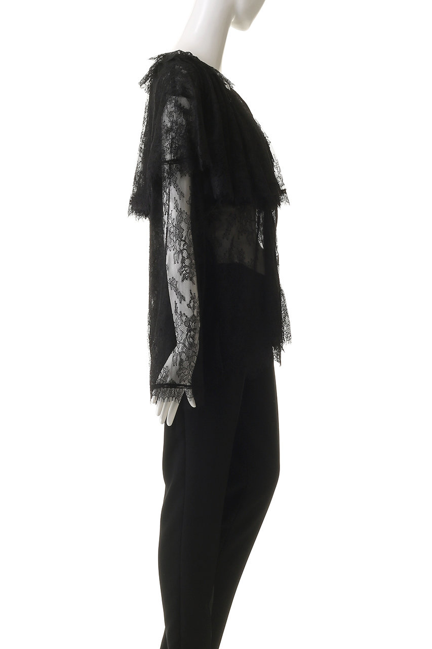 トップス MAISON SPECIAL Lace Cape Blouse Lace Cape Blouse
