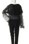 Lace Cape Blouse/レースケープブラウス メゾンスペシャル/MAISON SPECIAL