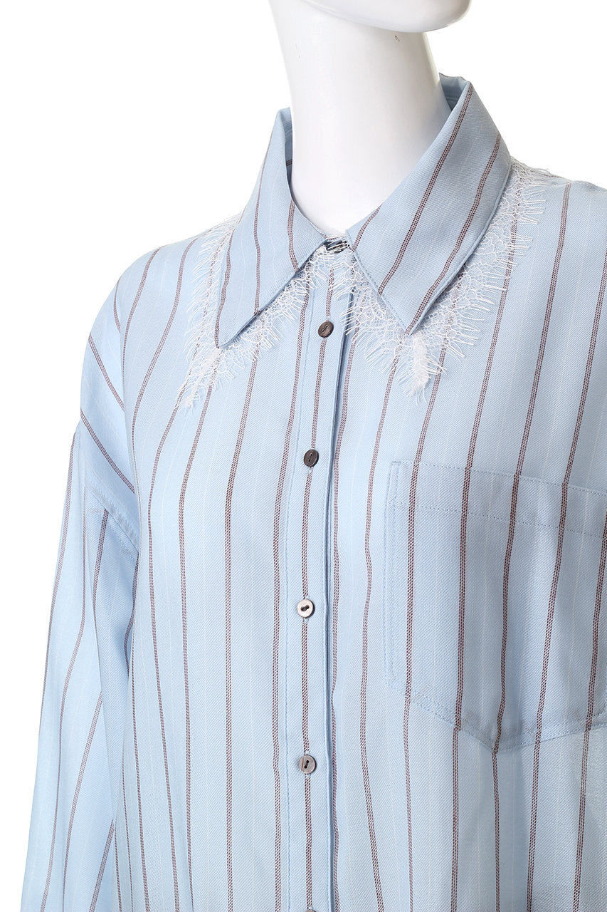 MAISON SPECIAL(メゾンスペシャル)｜2way Attachment Lace Shirt/2WAY