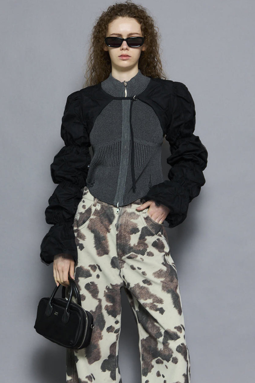 MAISON SPECIAL(メゾンスペシャル)｜Tulle Layered Shirring