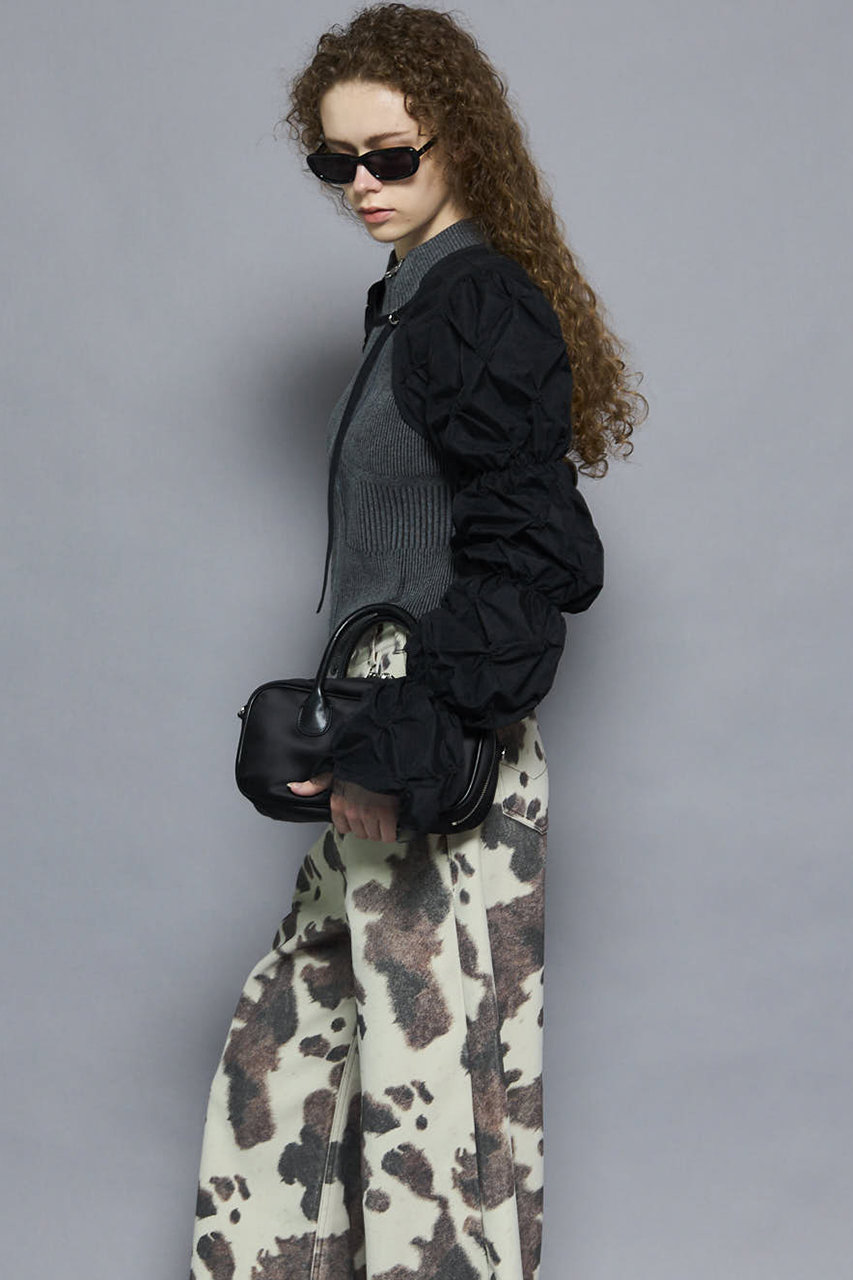 MAISON SPECIAL(メゾンスペシャル)｜Tulle Layered Shirring Bolero
