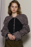 Tulle Layered Shirring Bolero/チュールレイヤードシャーリングボレロ