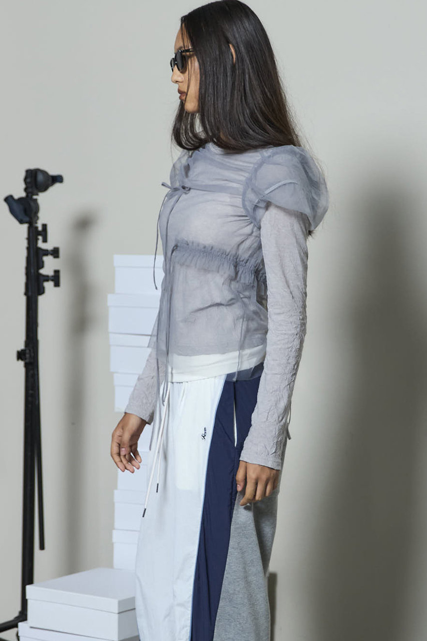 シャーリングパフスリーブトップス「MAISON SPECIAL/メゾンスペシャル MAISON SPECIAL（メゾンスペシャル）の「Shirring Puff Sleeve