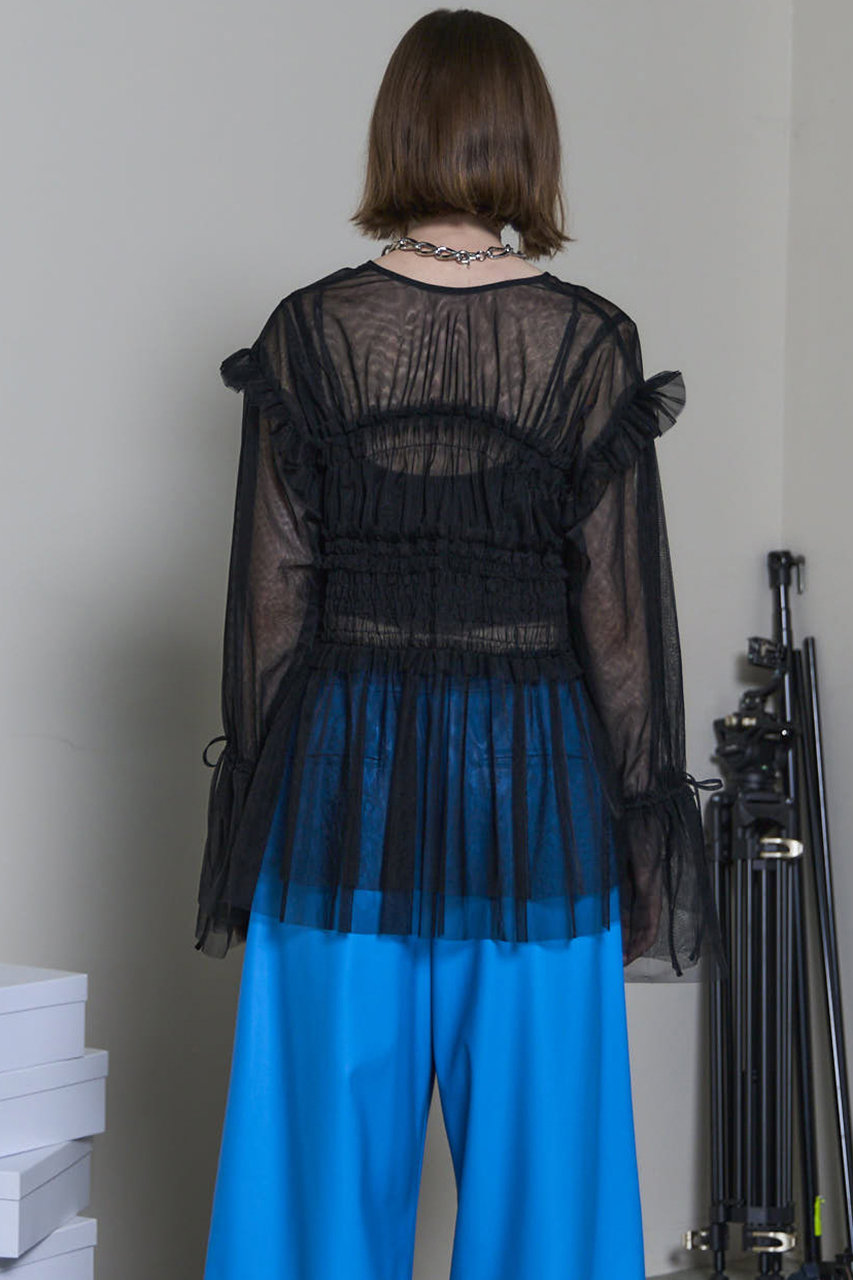 MAISON SPECIAL(メゾンスペシャル)｜2way Ruffle Gathers Tulle
