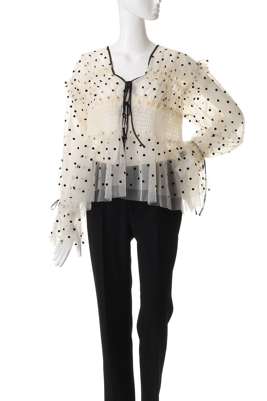 MAISON SPECIAL(メゾンスペシャル)｜2way Ruffle Gathers Tulle