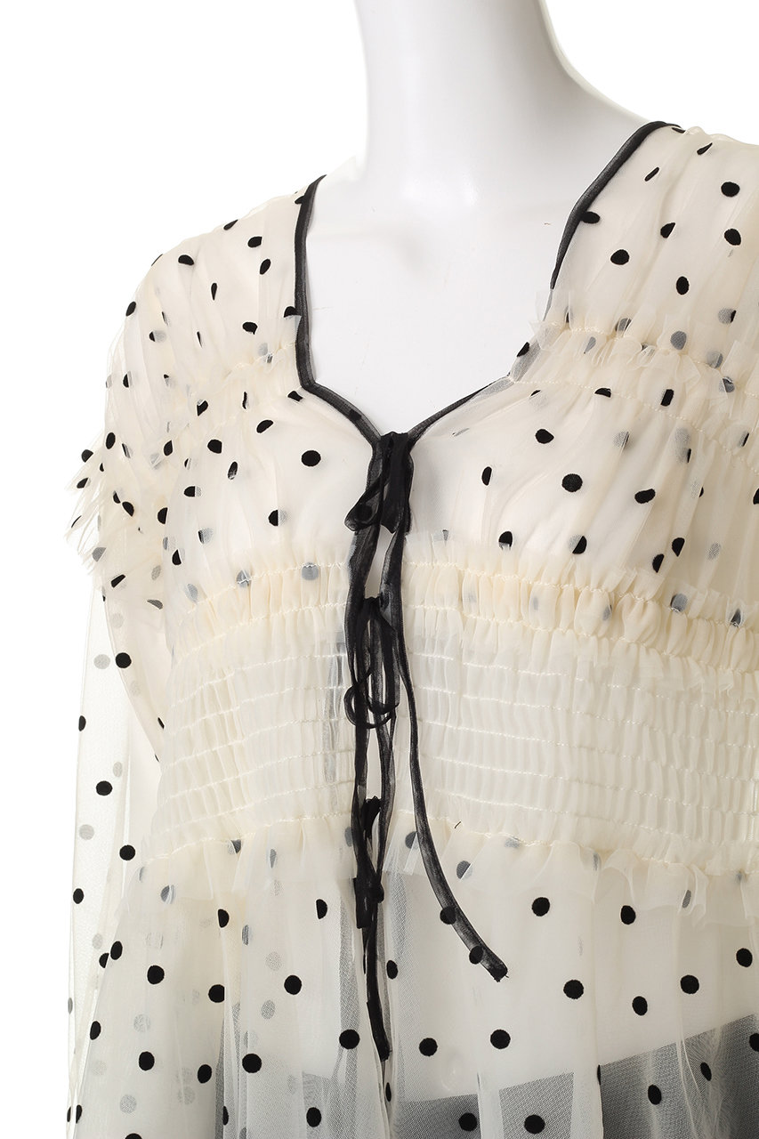 MAISON SPECIAL(メゾンスペシャル)｜2way Ruffle Gathers Tulle