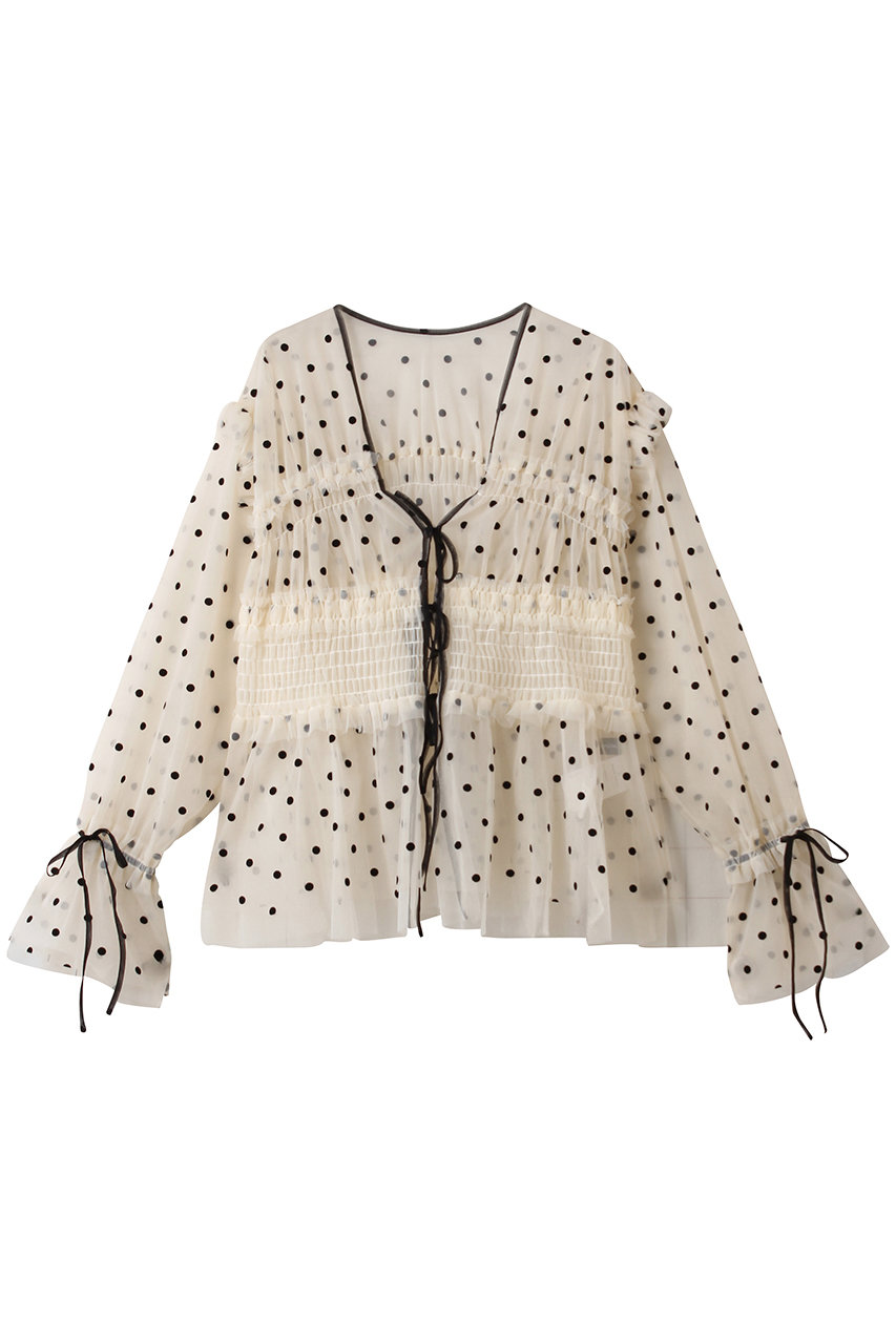 MAISON SPECIAL 2way Ruffle Gathers Tulle Tops/2WAYフリルギャザーチュールトップス (MLT1(マルチカラー), FREE) メゾンスペシャル ELLE SHOP MAISON SPECIAL 2way Ruffle Gathers Tulle Tops/2WAYフリルギャザーチュールトップス (MLT1(マルチカラー), FREE) メゾンスペシャル ELLE SHOP
