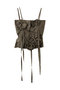 Motif Ribbon Bustier/モチーフリボンビスチェ メゾンスペシャル/MAISON SPECIAL KHK(カーキ)