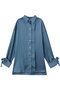 2way Satin Oversized Shirt/2WAYサテンオーバーシャツ メゾンスペシャル/MAISON SPECIAL BLU(ブルー)
