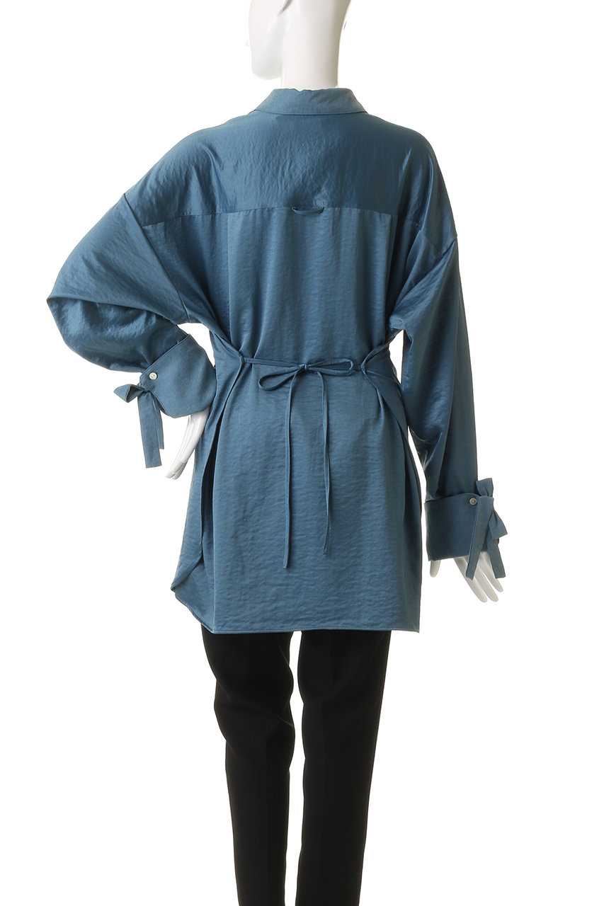 Maison Special 24AW Oversized Shirt 青 MAISON SPECIAL - Maison Special 24AW Oversized Shirt 青の通販 by