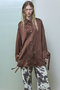 2way Satin Oversized Shirt/2WAYサテンオーバーシャツ メゾンスペシャル/MAISON SPECIAL