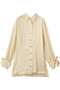 2way Satin Oversized Shirt/2WAYサテンオーバーシャツ メゾンスペシャル/MAISON SPECIAL L.YEL(ライトイエロー)