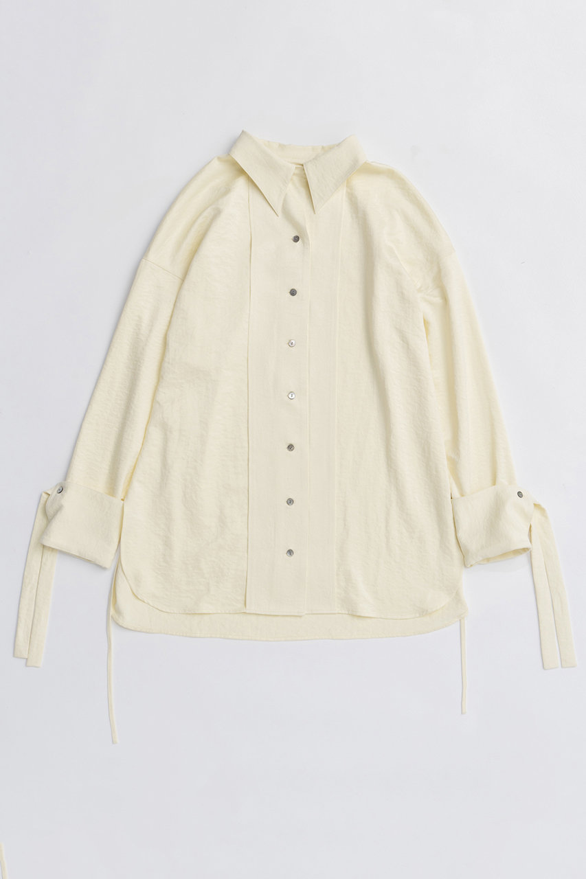 MAISON SPECIAL 2way Satin Oversized Shirt/2WAYサテンオーバーシャツ (L.YEL(ライトイエロー), FREE) メゾンスペシャル ELLE SHOP MAISON SPECIAL 2way Satin Oversized Shirt/2WAYサテンオーバーシャツ (L.YEL(ライトイエロー), FREE) メゾンスペシャル ELLE SHOP