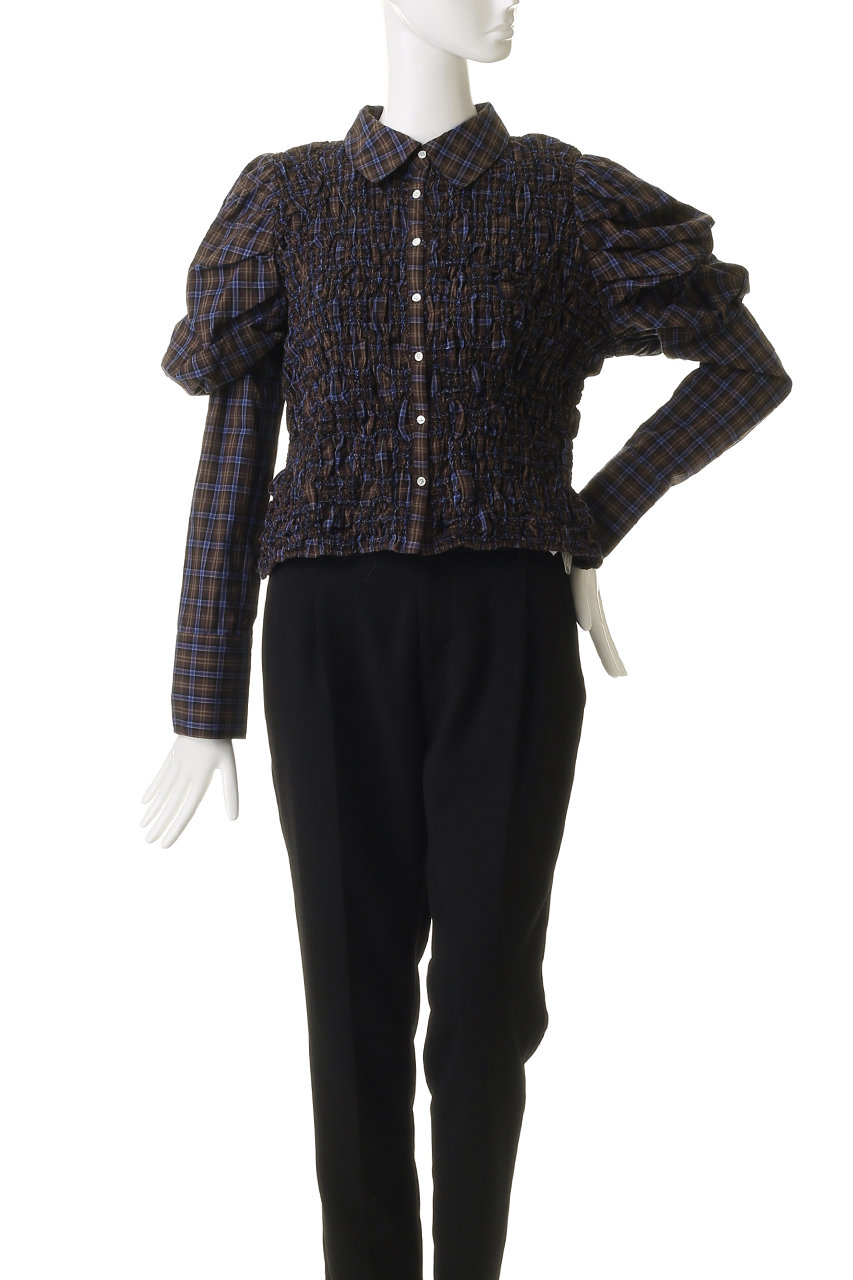 MAISON SPECIAL(メゾンスペシャル)｜Puff Sleeves Shirring Shirt