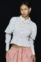 Puff Sleeves Shirring Shirt/パフスリーブシャーリングシャツ メゾンスペシャル/MAISON SPECIAL