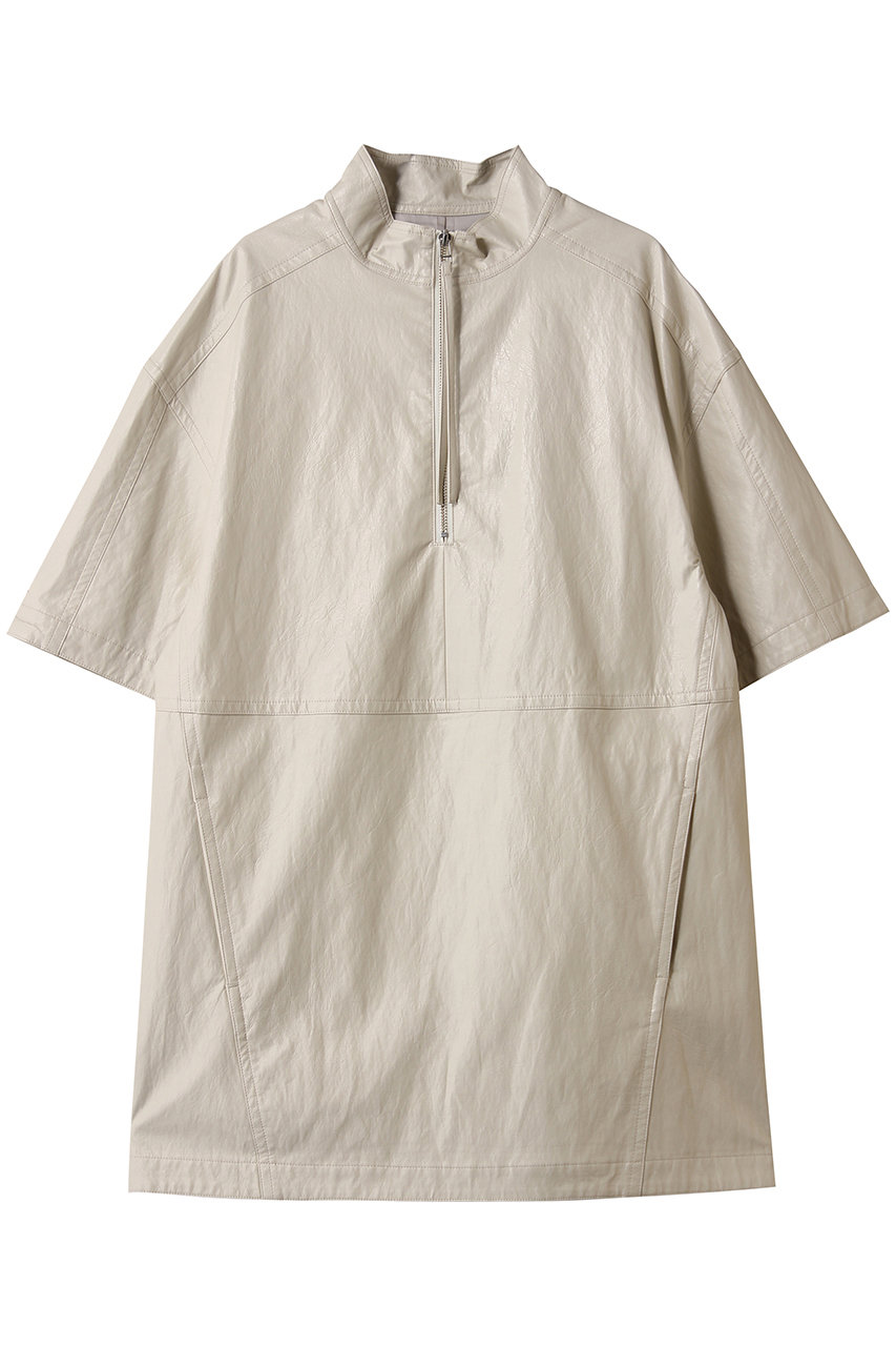 MAISON SPECIAL Leather Half Sleeve Tops/レザーハーフスリーブトップス (WHT(ホワイト), FREE) メゾンスペシャル ELLE SHOP MAISON SPECIAL Leather Half Sleeve Tops/レザーハーフスリーブトップス (WHT(ホワイト), FREE) メゾンスペシャル ELLE SHOP