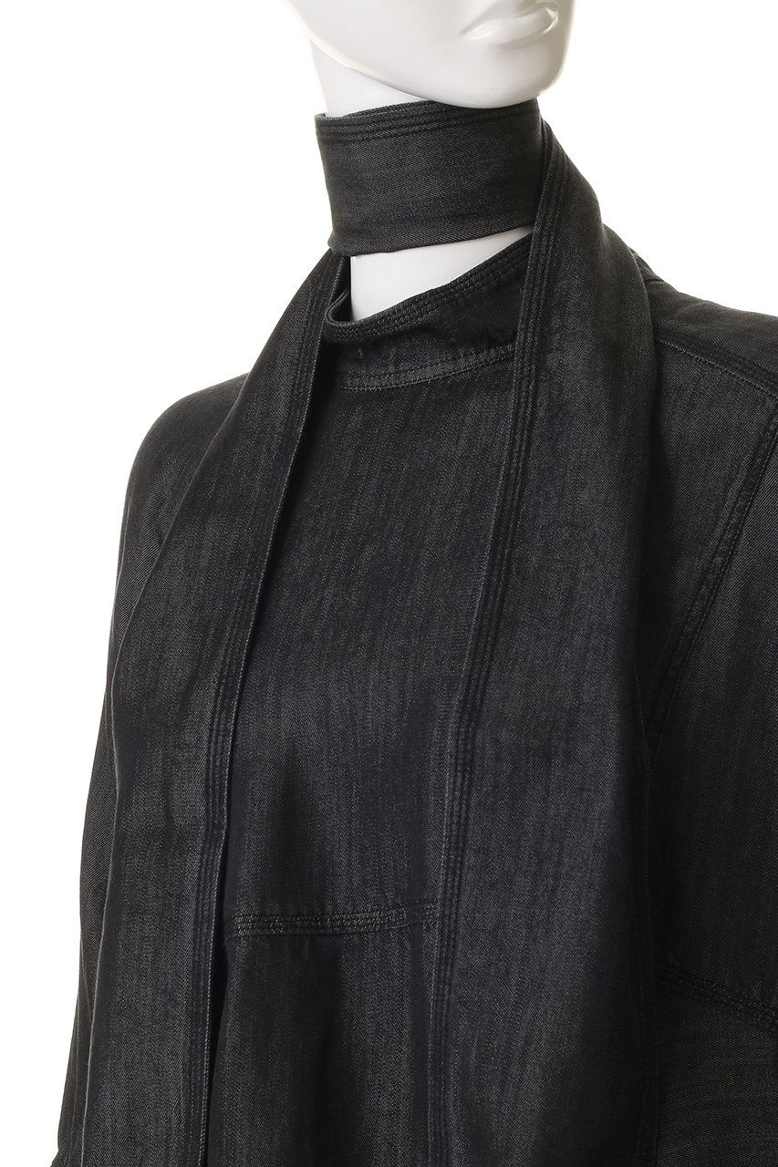 MAISON SPECIAL(メゾンスペシャル)｜Denim Bowtie Blouse/デニム