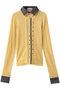 2way Shirt Knit Docking Tops/2WAYシャツニット メゾンスペシャル/MAISON SPECIAL YEL(イエロー)