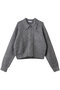 Soutien Collar Zip Knit Cardigan/ステンカラージップニットカーデ メゾンスペシャル/MAISON SPECIAL GRY(グレー)
