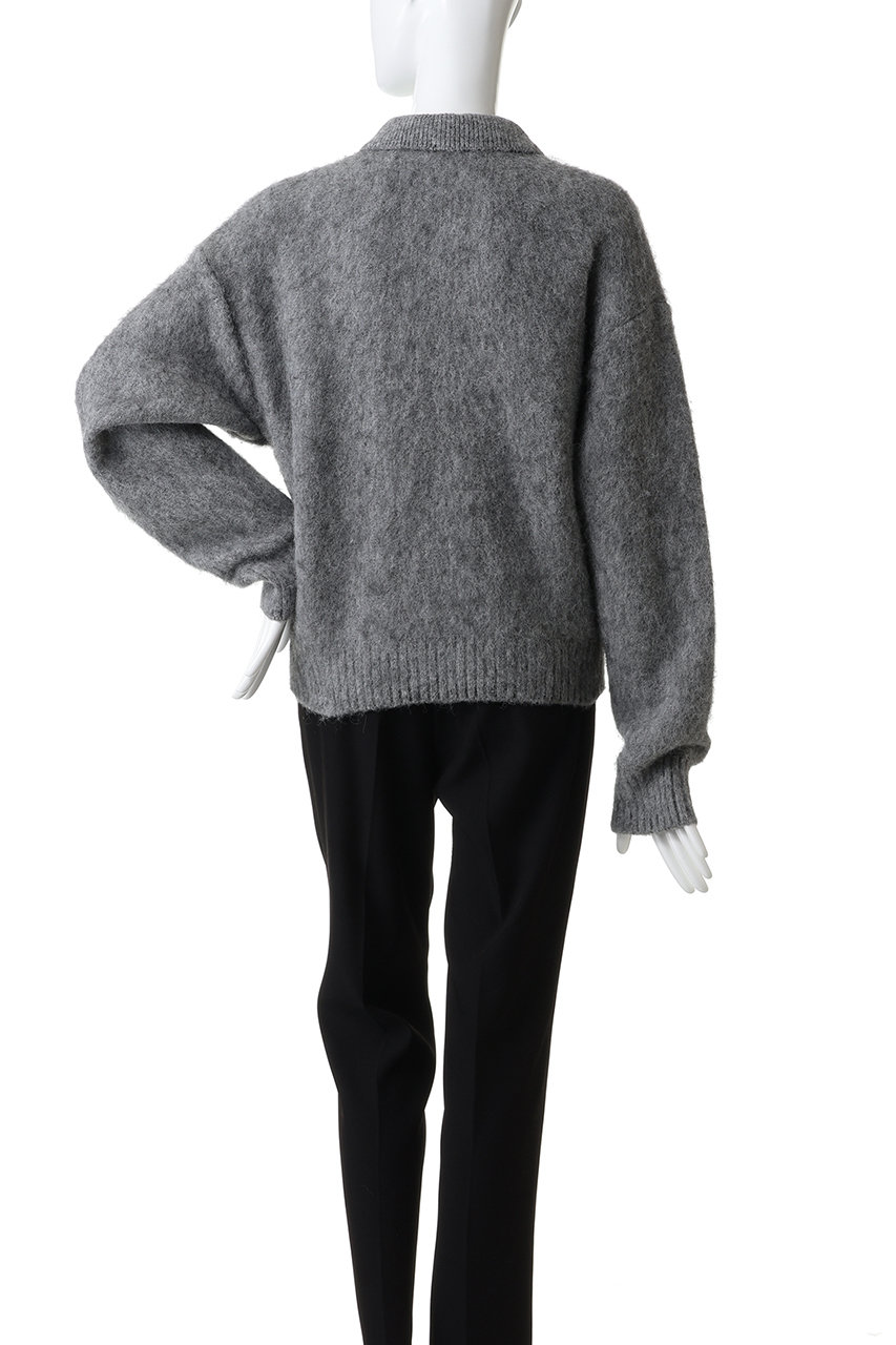 MAISON SPECIAL(メゾンスペシャル)｜Soutien Collar Zip Knit Cardigan