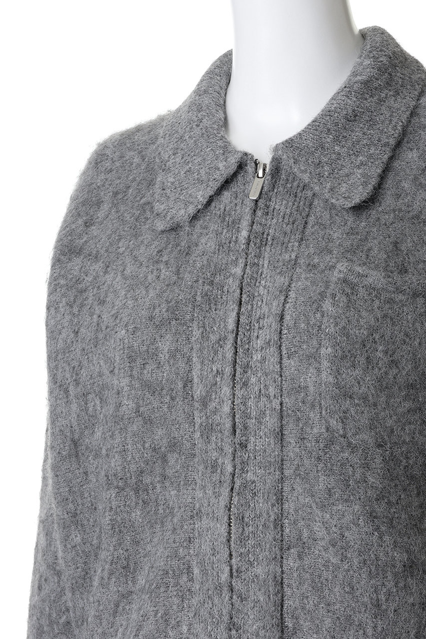 MAISON SPECIAL(メゾンスペシャル)｜Soutien Collar Zip Knit Cardigan