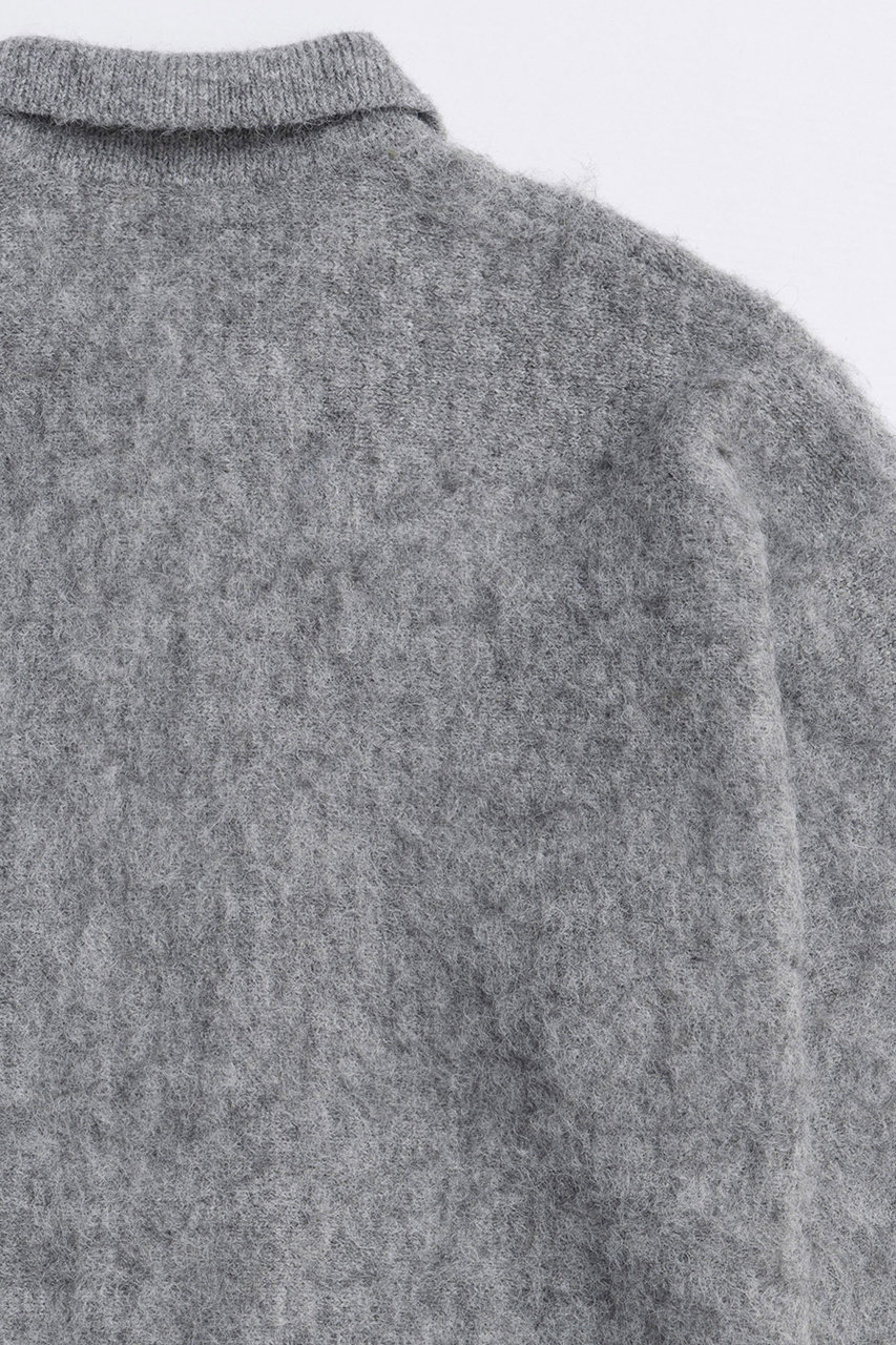 MAISON SPECIAL(メゾンスペシャル)｜Soutien Collar Zip Knit Cardigan