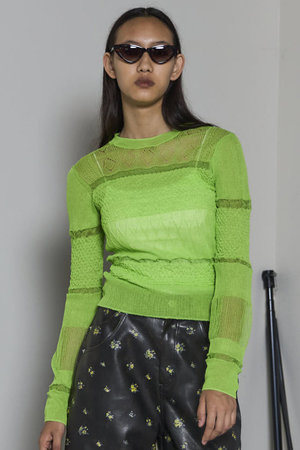 MAISON SPECIAL❤️ブロックチェックフードニット MAISON SPECIAL❤️ブロックチェックフードニット MAISON