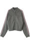 Openwork Knit Track Jacket/透かし編みニットトラックジャケット メゾンスペシャル/MAISON SPECIAL GRY(グレー)