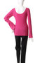 Button Slit 2way  Knit Tops/ボタンスリット2WAYニット メゾンスペシャル/MAISON SPECIAL