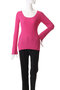 Button Slit 2way  Knit Tops/ボタンスリット2WAYニット メゾンスペシャル/MAISON SPECIAL
