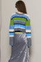 2way Neck Multi Border Knit Tops/2WAYネックマルチボーダーニットトップス メゾンスペシャル/MAISON SPECIAL